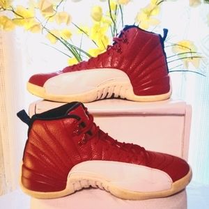 Air Jordan 12 Retro Gym Red Sneakers in Size 11.5